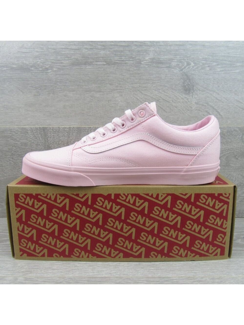 Vans Old Skool Pastel Mono Pink Men's Size 7 / Women's Size 8.5 NEW - Picture 3 of 13